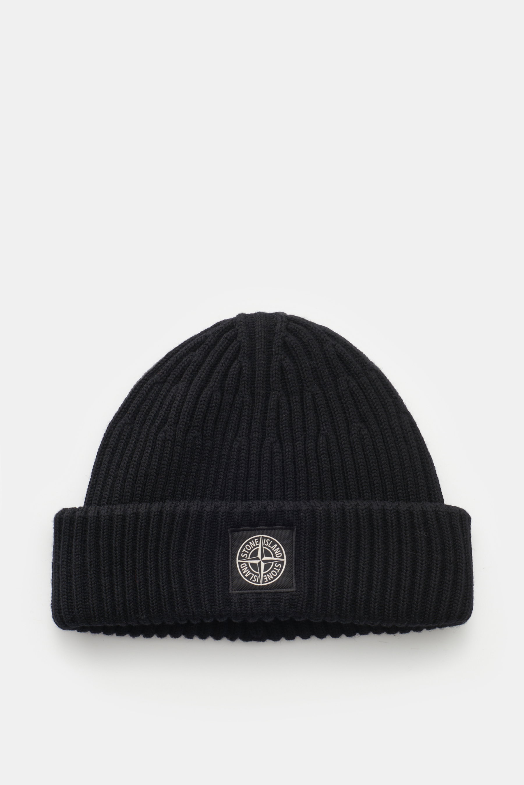 Stone Island Wollmütze schwarz