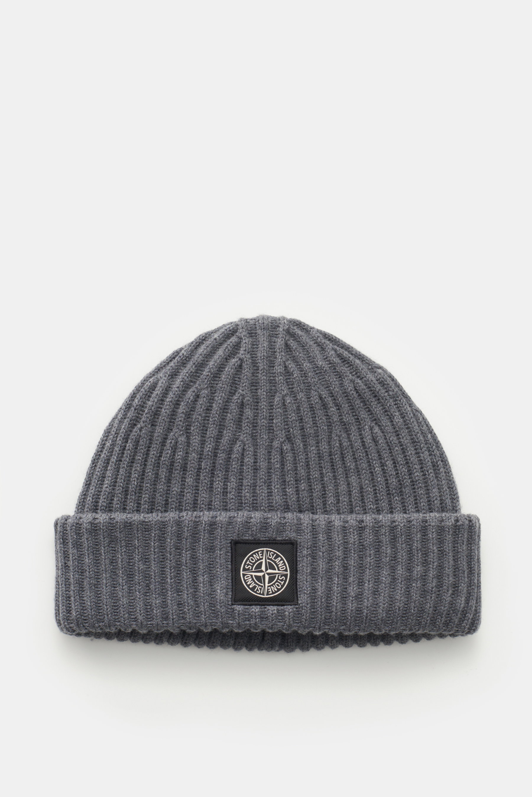 Stone Island Wollmütze grau