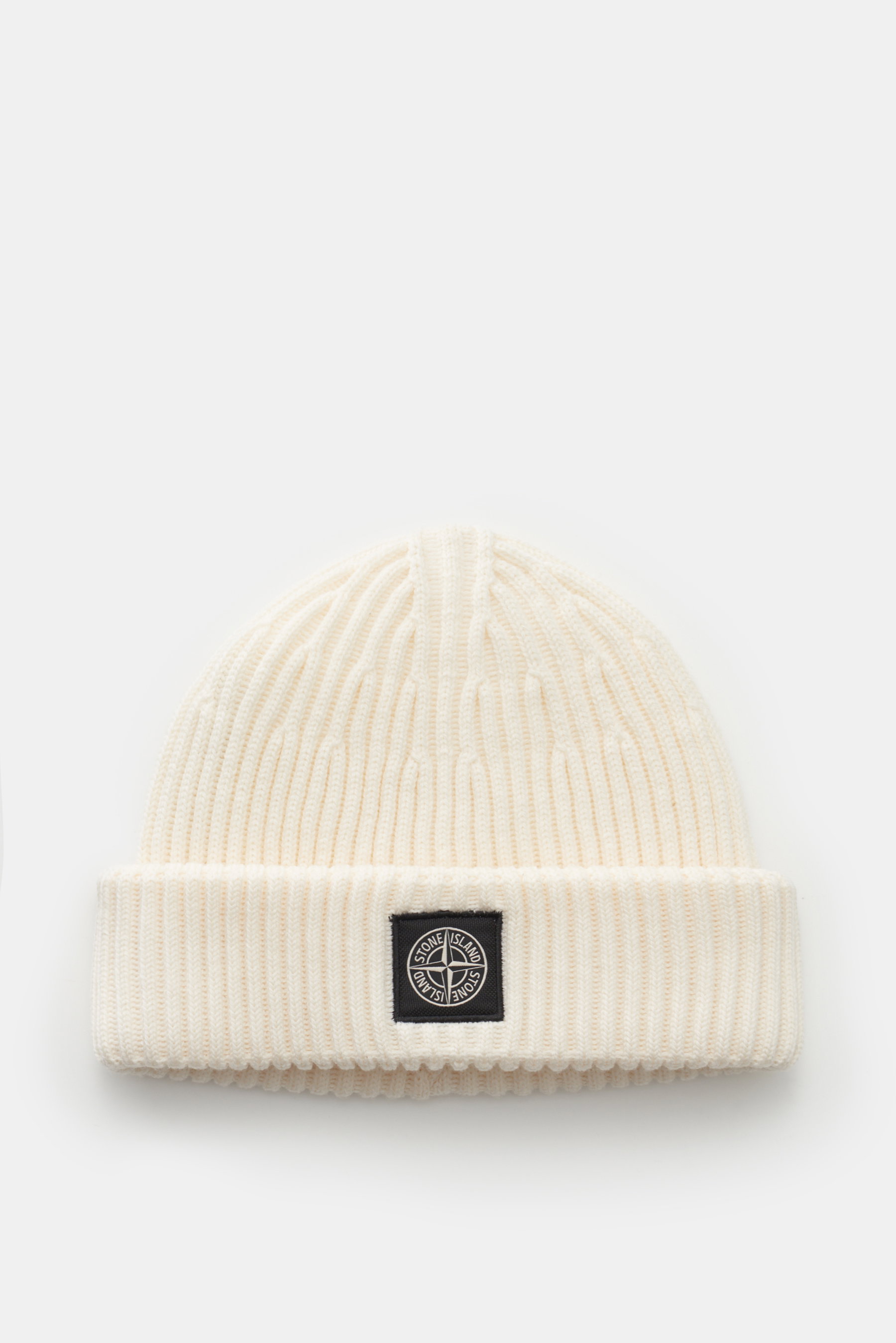 Stone Island Wollmütze creme