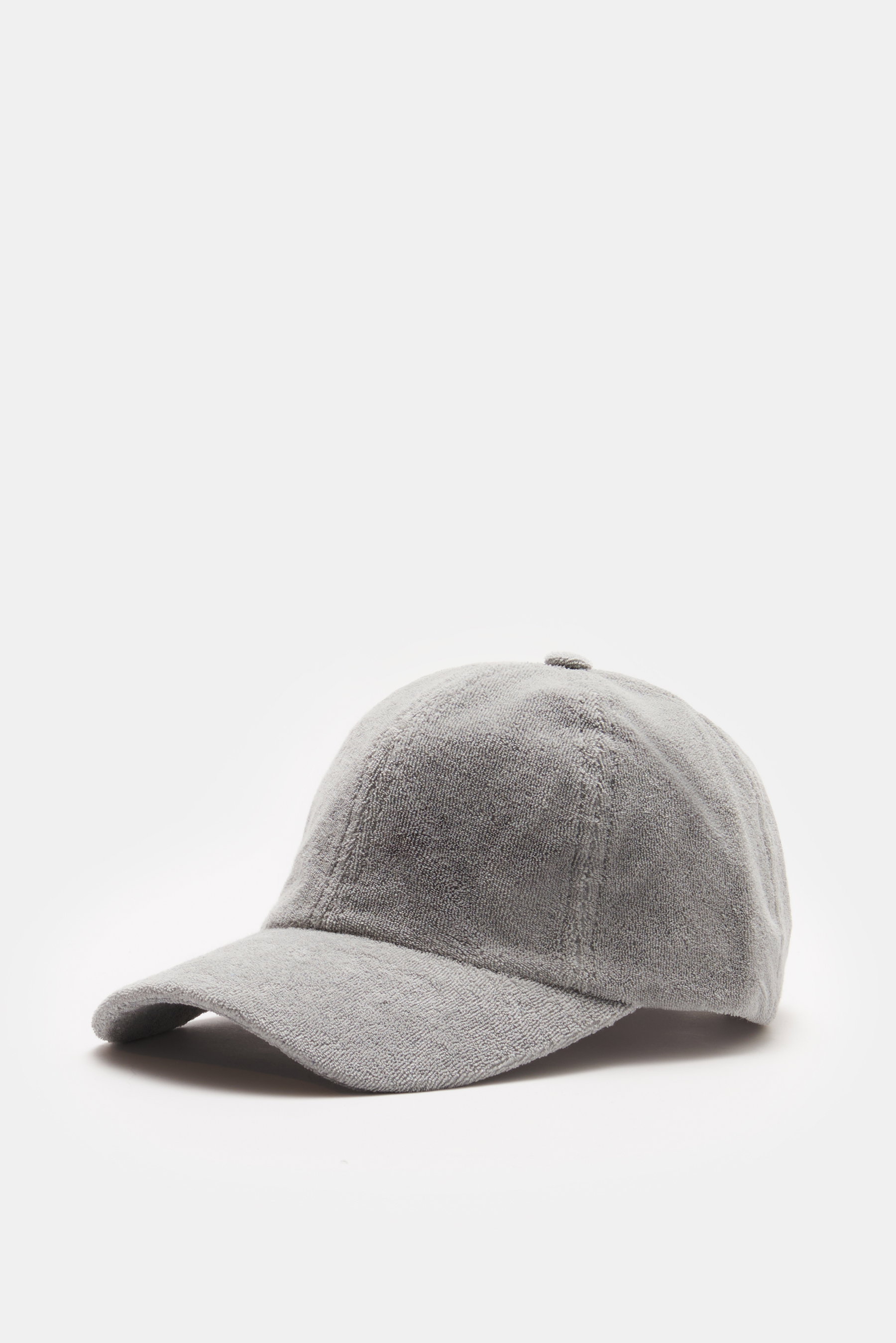 04651/ A trip in a bag Terrycloth cap 'Oyster' light grey