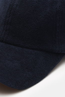 04651/ A trip in a bag Frottee-Cap 'Oyster' navy