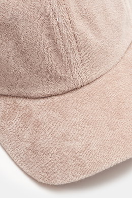 04651/ A trip in a bag Frottee-Cap 'Oyster' beige