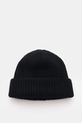 Fedeli Cashmere Mütze 'Alfredo' schwarz