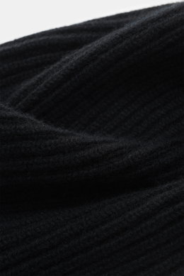 Fedeli Cashmere Mütze 'Alfredo' schwarz