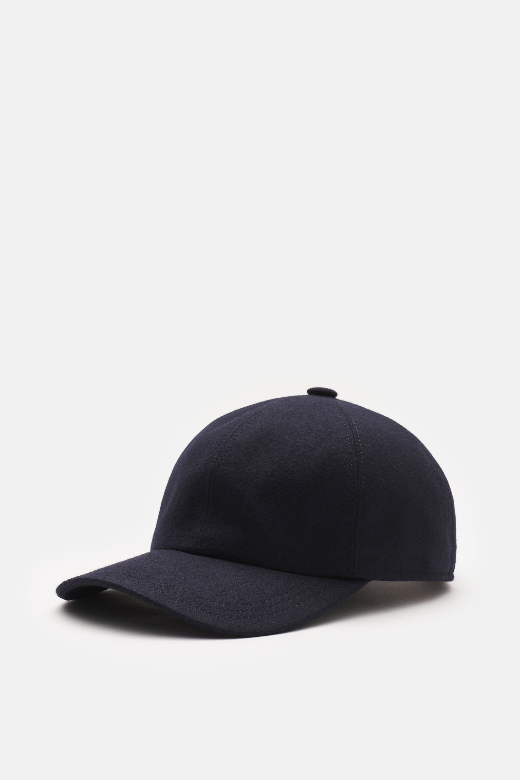 Hindustrie Woll-Baseball-Cap navy