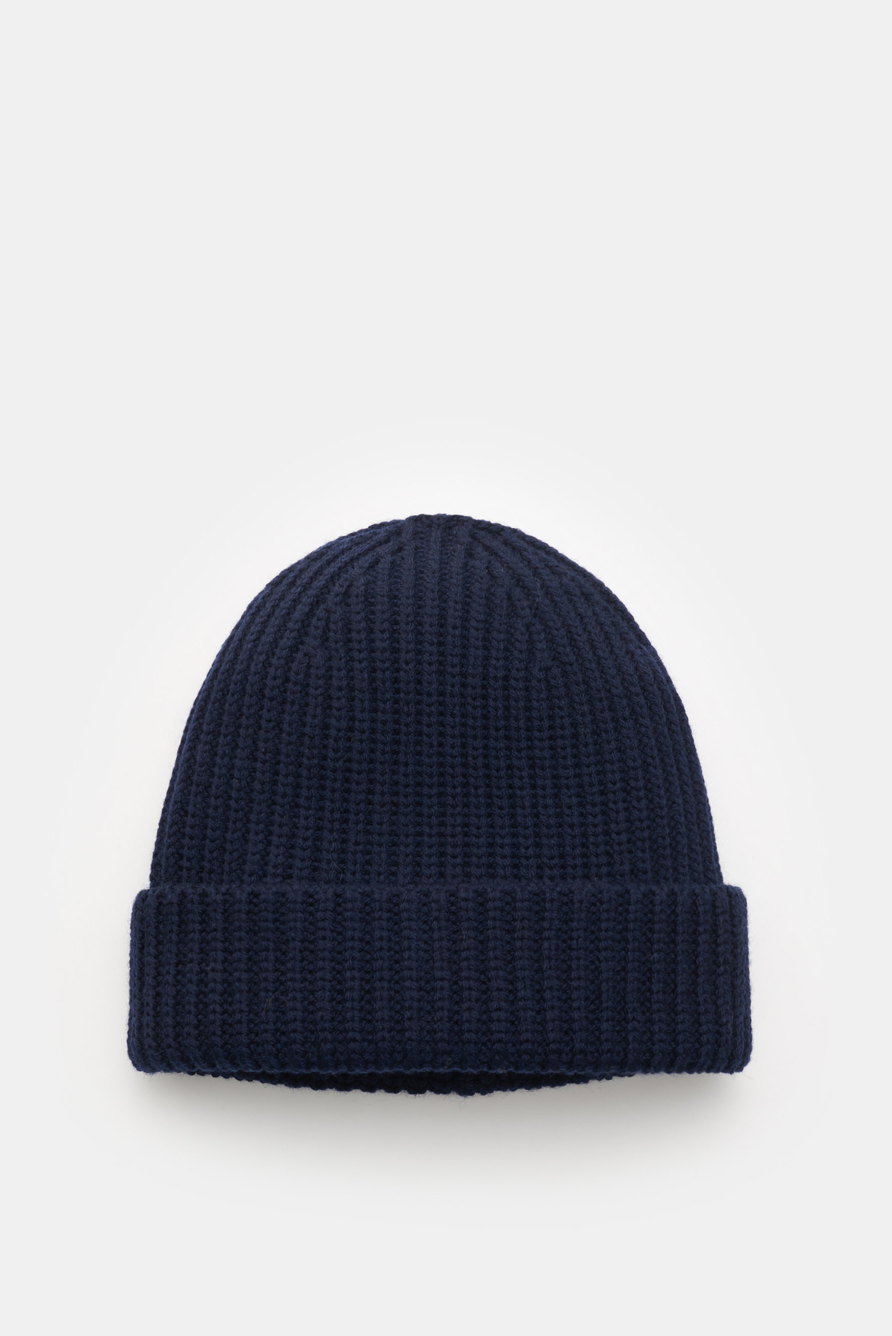 Hindustrie Merino Mütze 'Fisherman G5' navy