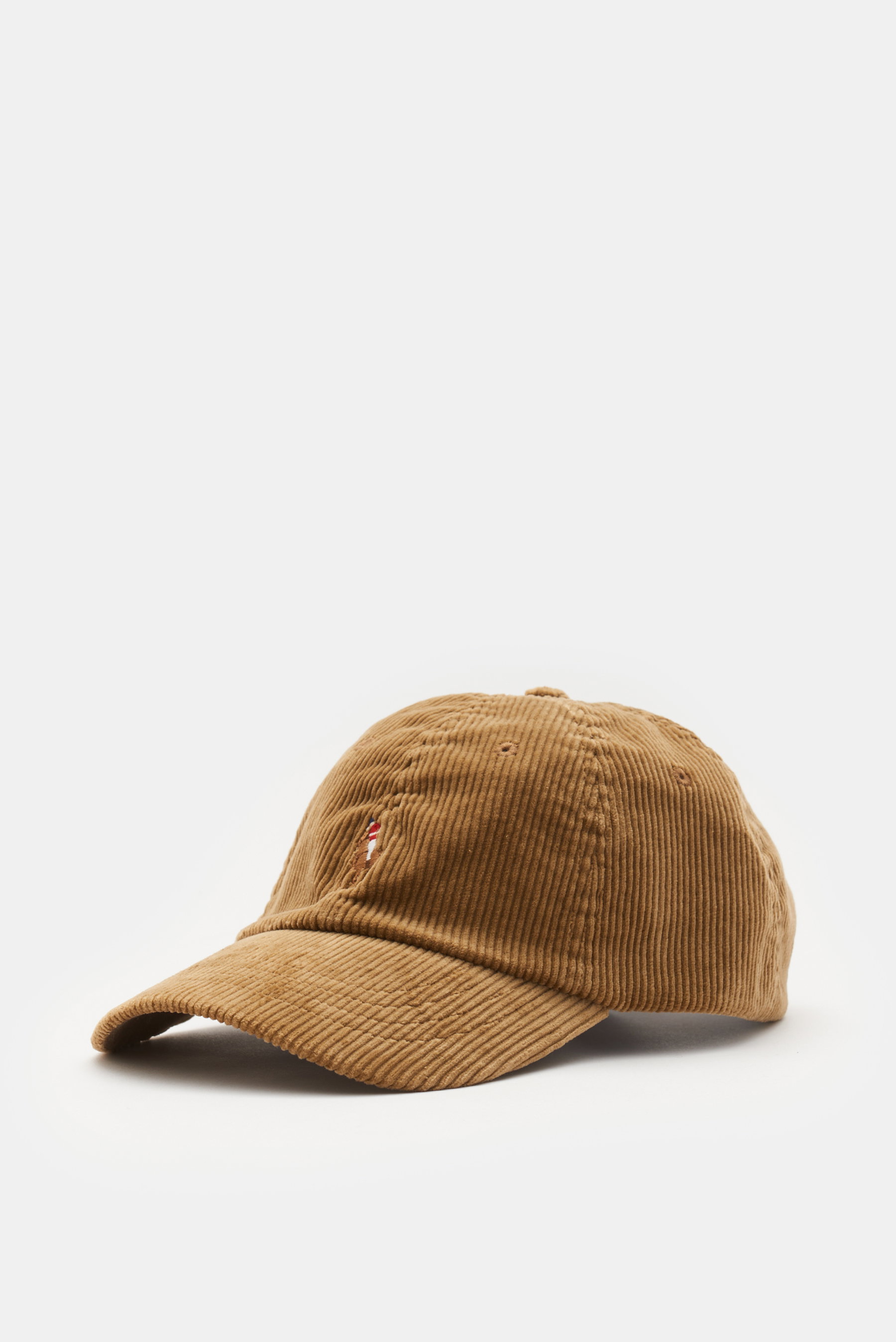 Polo Ralph Lauren Cord-Baseball-Cap hellbraun