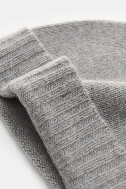 04651/ A trip in a bag Cashmere Mütze hellgrau