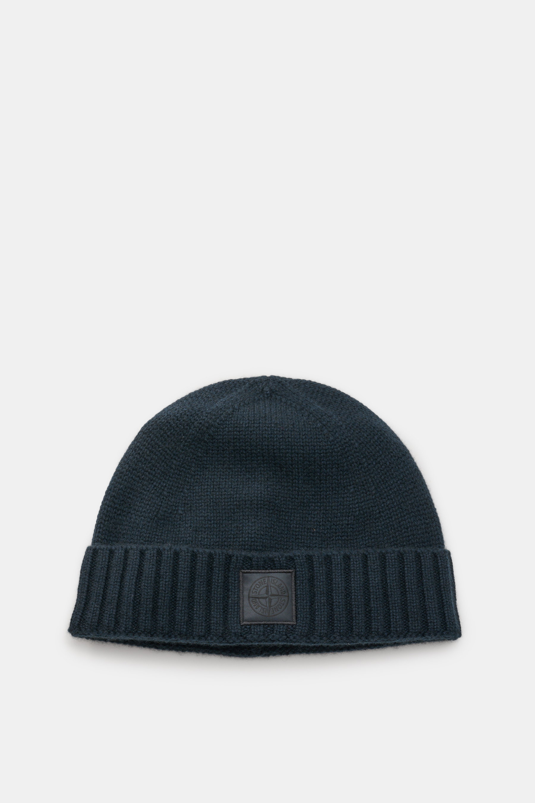 Stone Island Cashmere Mütze 'Ghost Piece' navy