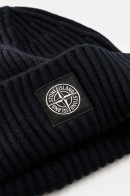 Stone Island Wollmütze dark navy