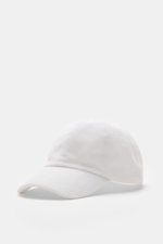 Weiß fotografierte 04651/ A trip in a bag Frottee Baseball-Cap 'Terry' im Six-Panel-Stil aus weichem Baumwollfrottee mit verstellbarem Verschluss, sportiv und preppy.