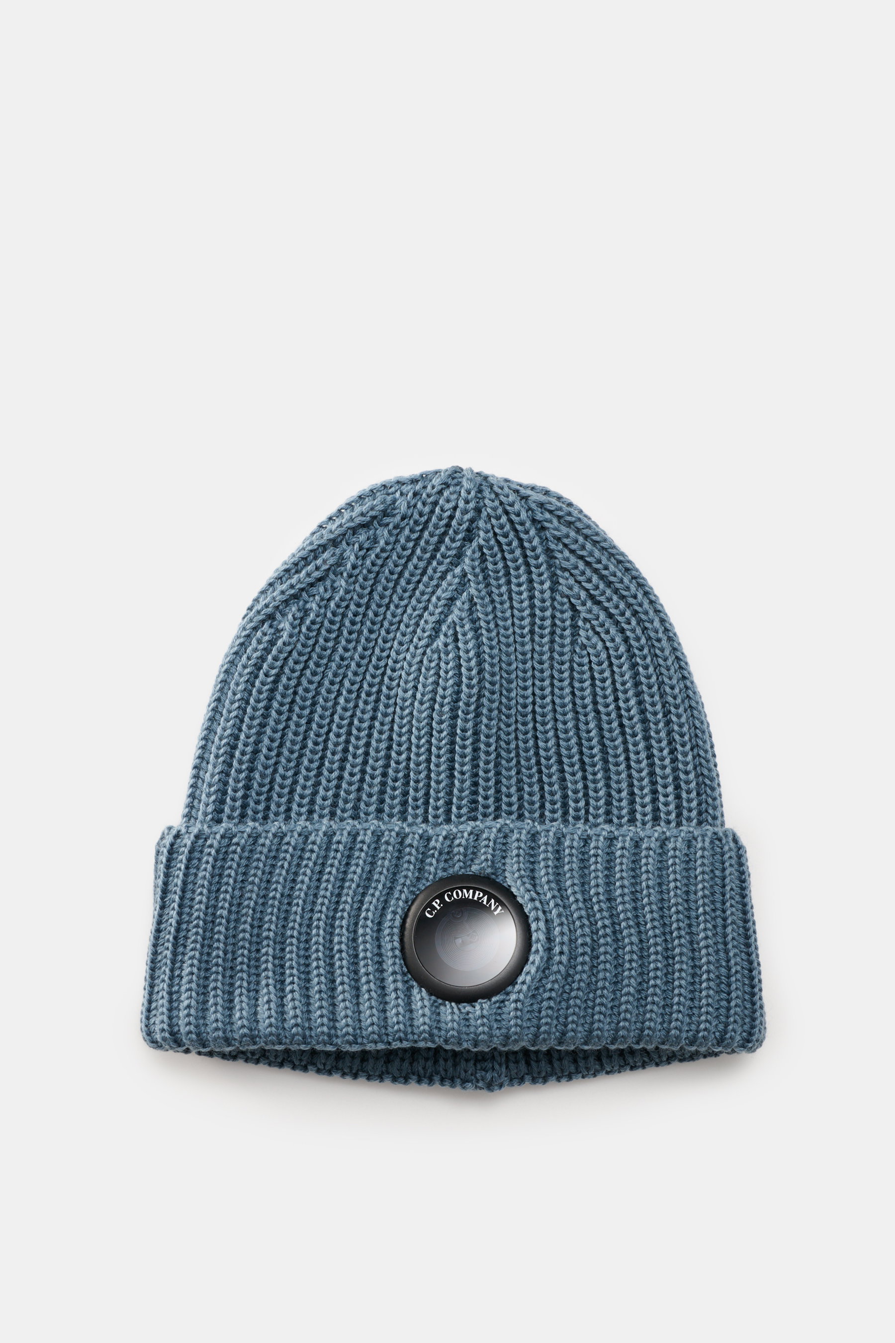 C.P. Company Wollmütze graublau