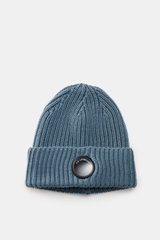 C.P. Company Wollmütze graublau