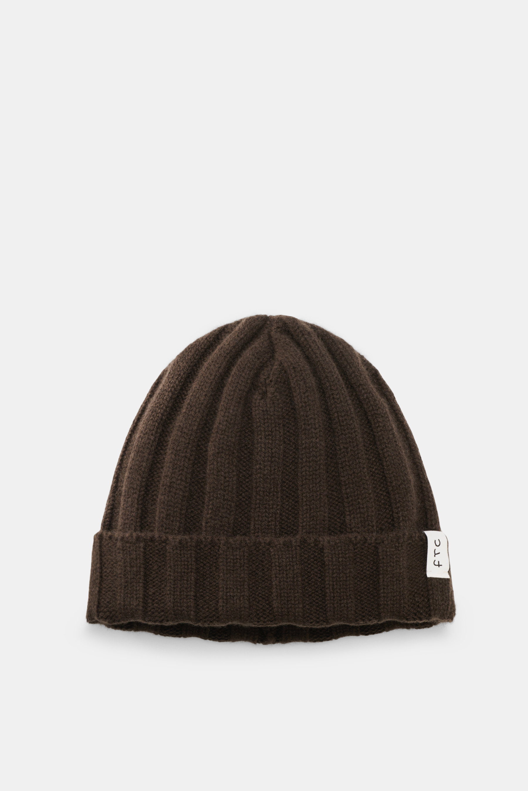 FTC Cashmere Mütze dunkelbraun