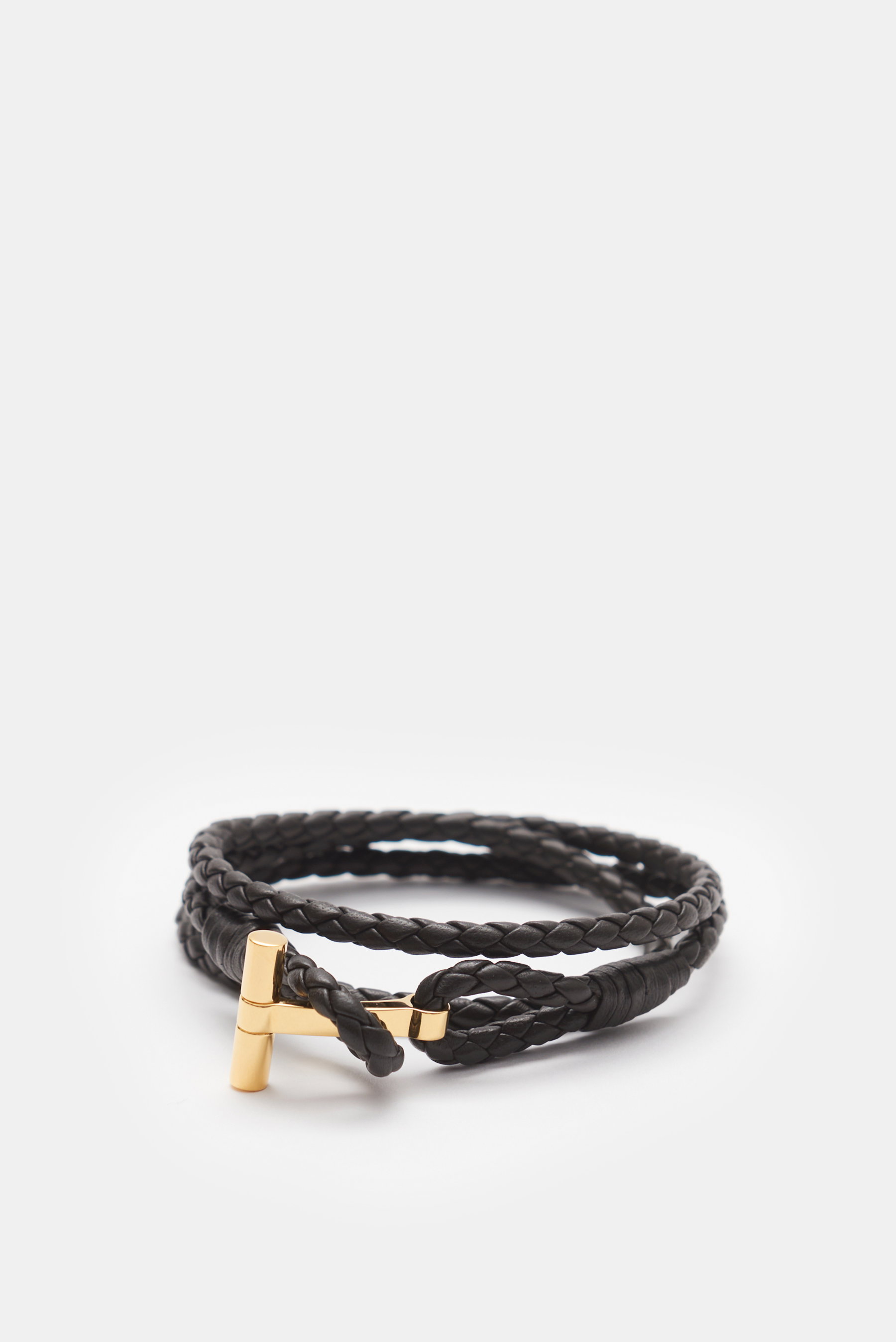 Tom Ford Armband dunkelbraun/gold