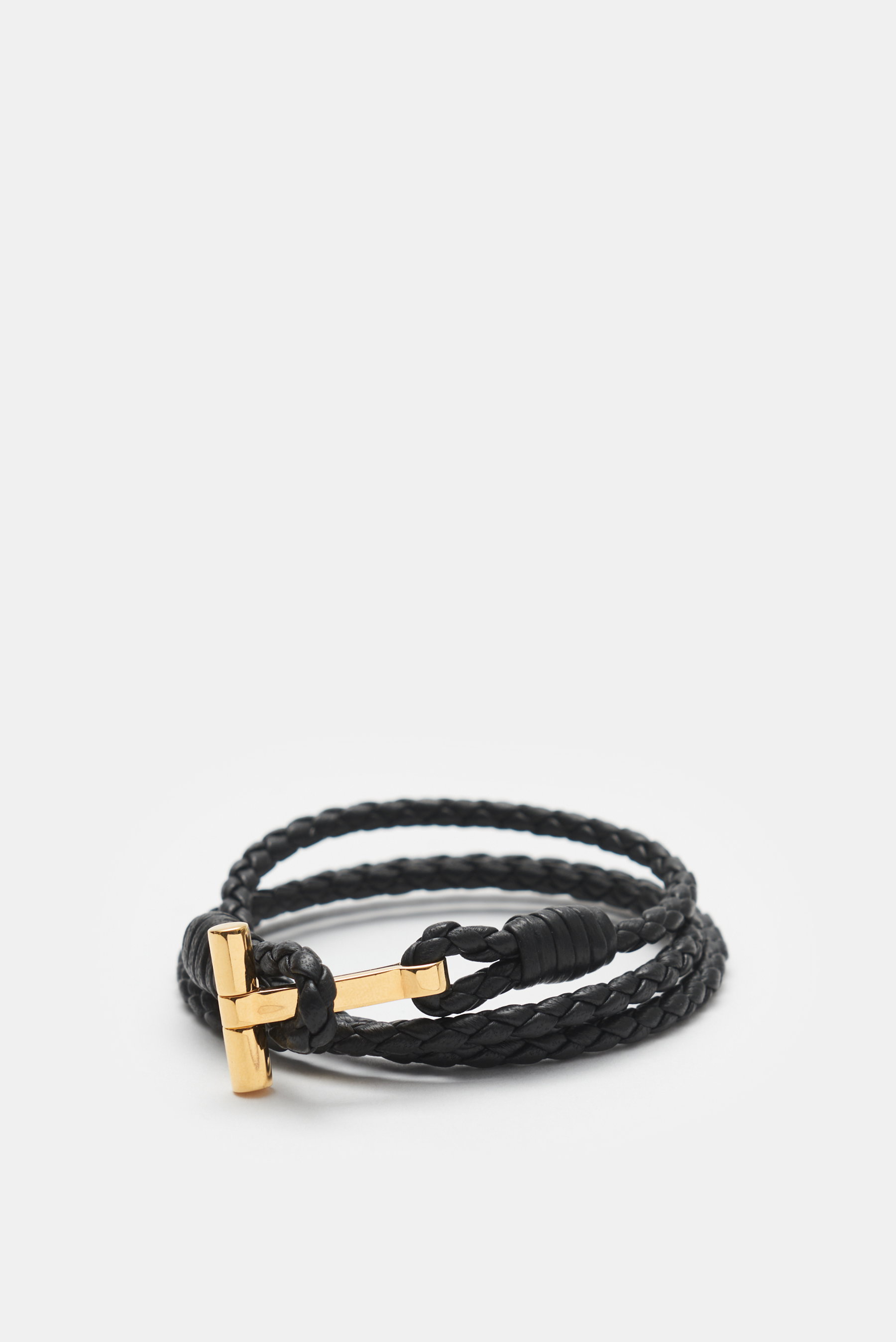 Tom Ford Armband schwarz/gold