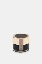 Santoni Schuhcreme schwarz 50 ml, von vorne fotografiert, schwarze Schuhcreme mit hohem Wachsanteil für Glattleder, Made in Italy.