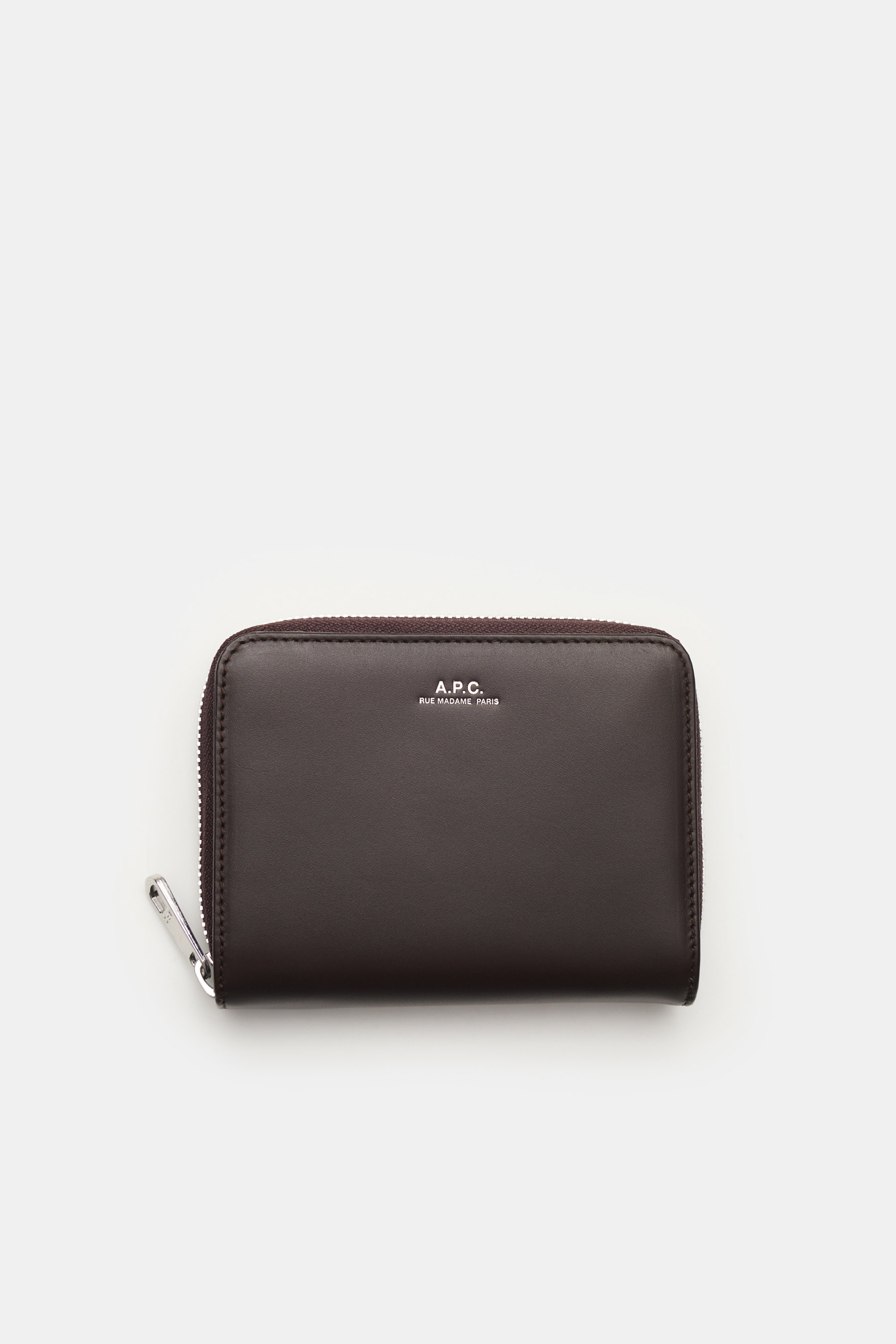 A.P.C. Portemonnaie 'Emmanuel' dunkelbraun