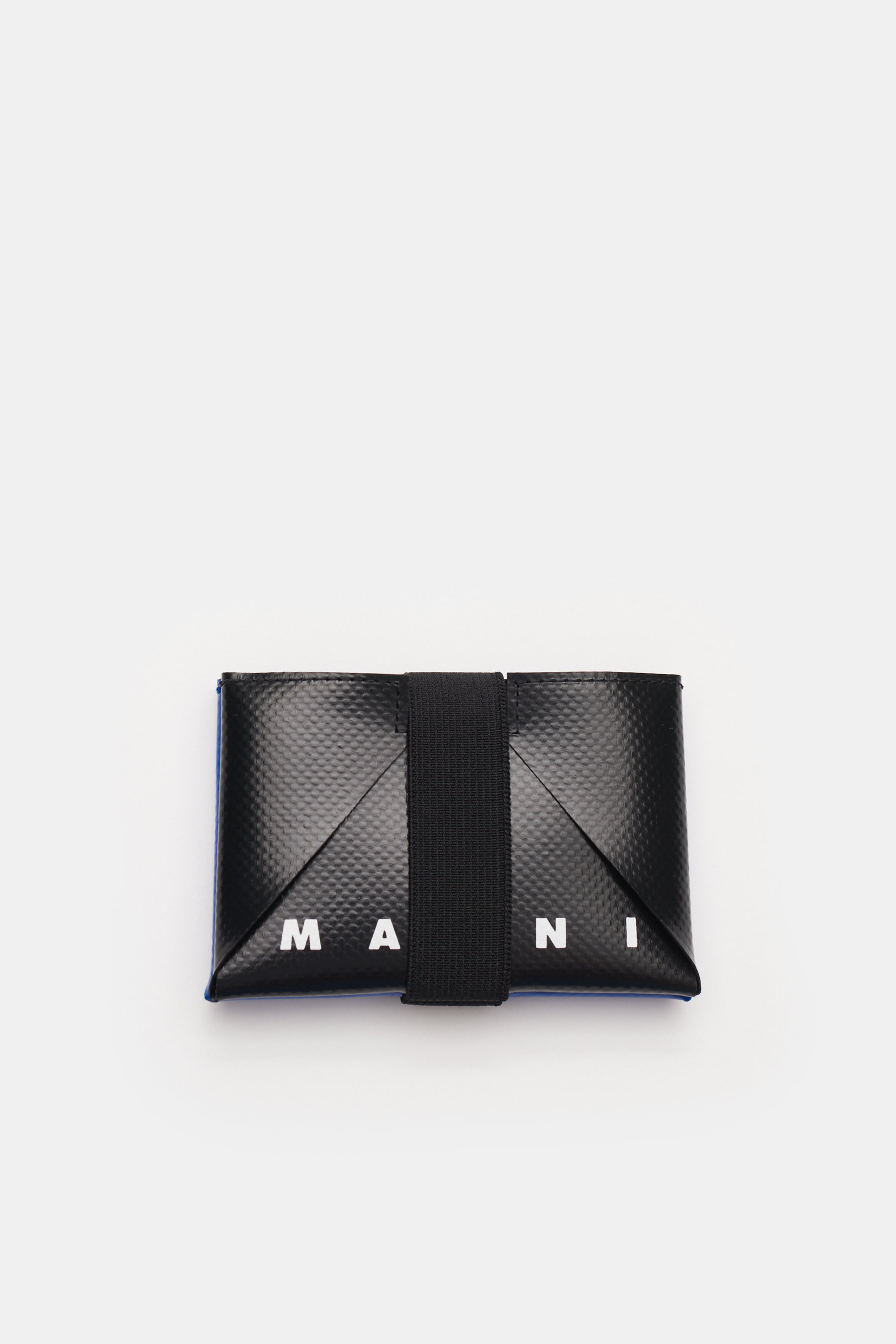Marni Kartenetui schwarz/blau