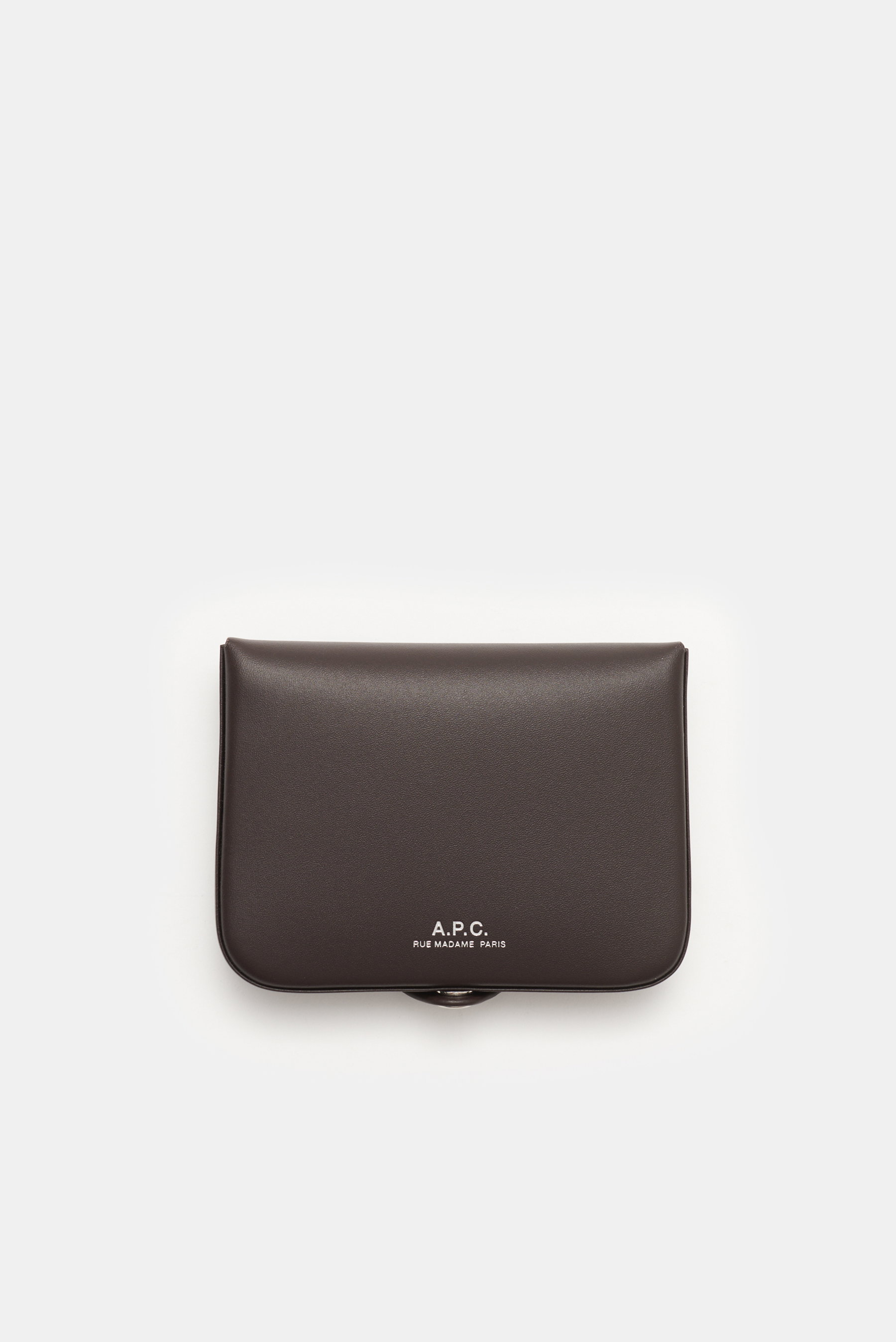 A.P.C. Portemonnaie 'Josh' dunkelbraun
