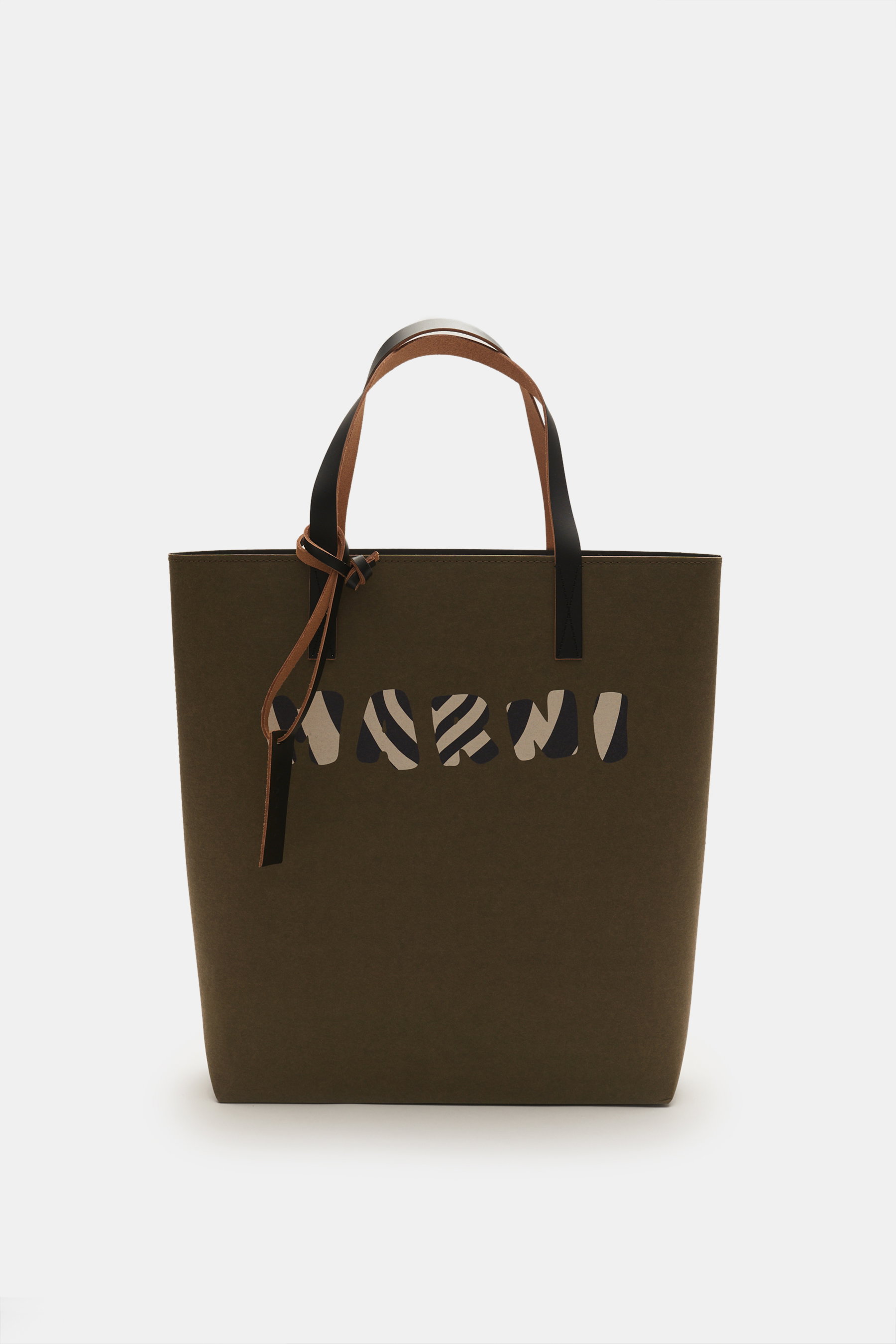 Marni Shopper olive/black