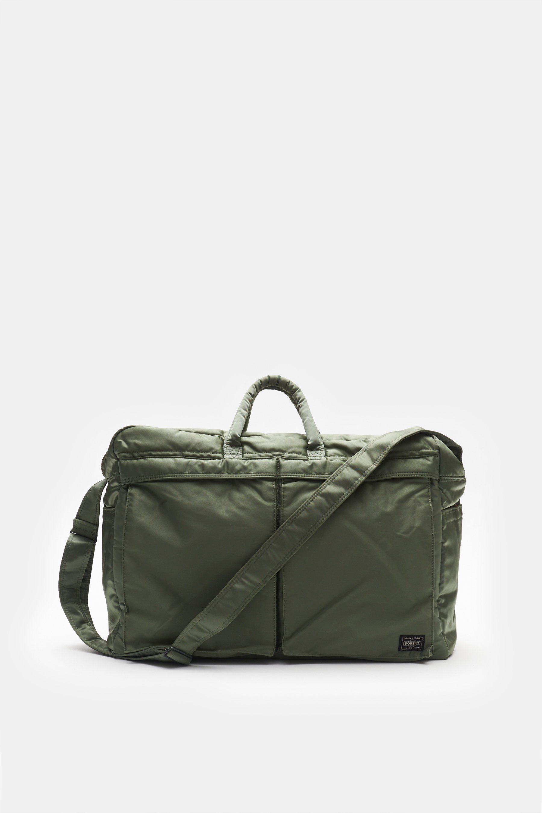 Porter-Yoshida & Co. Duffle Bag 'Tanker 2Way Duffle Bag (S)' graugrün