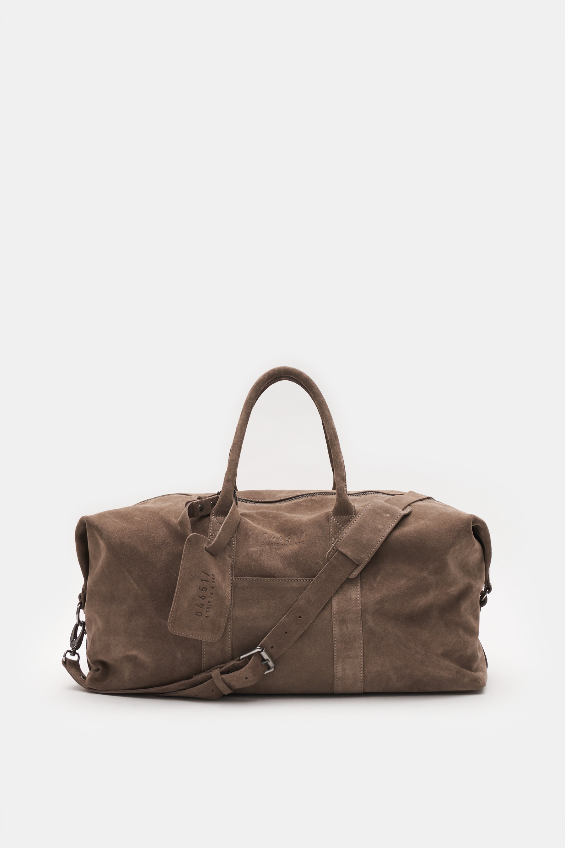 04651/ A trip in a bag Weekender '3-Day Bag' grey-brown
