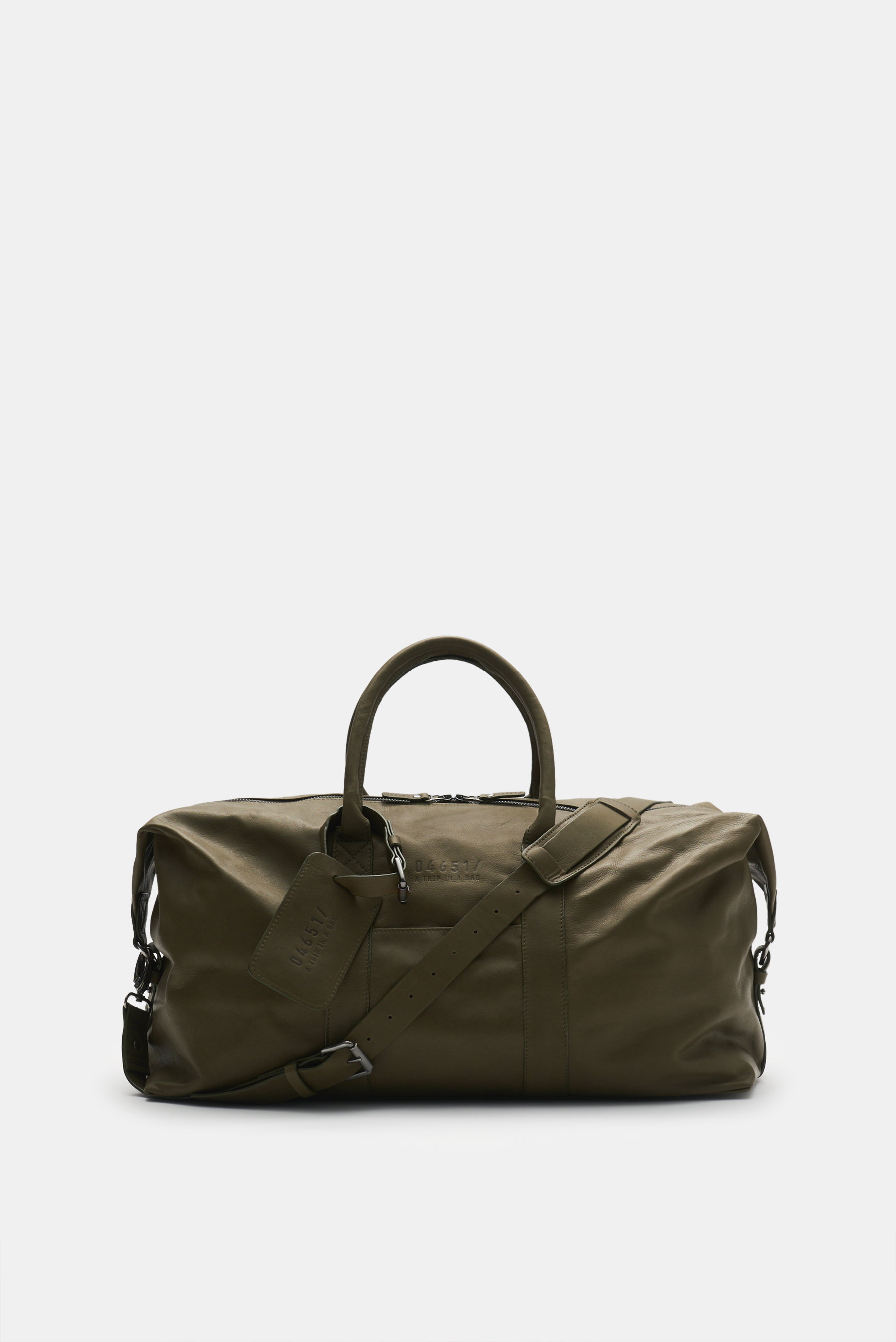 04651/ A trip in a bag Weekender '3-Day Bag' oliv