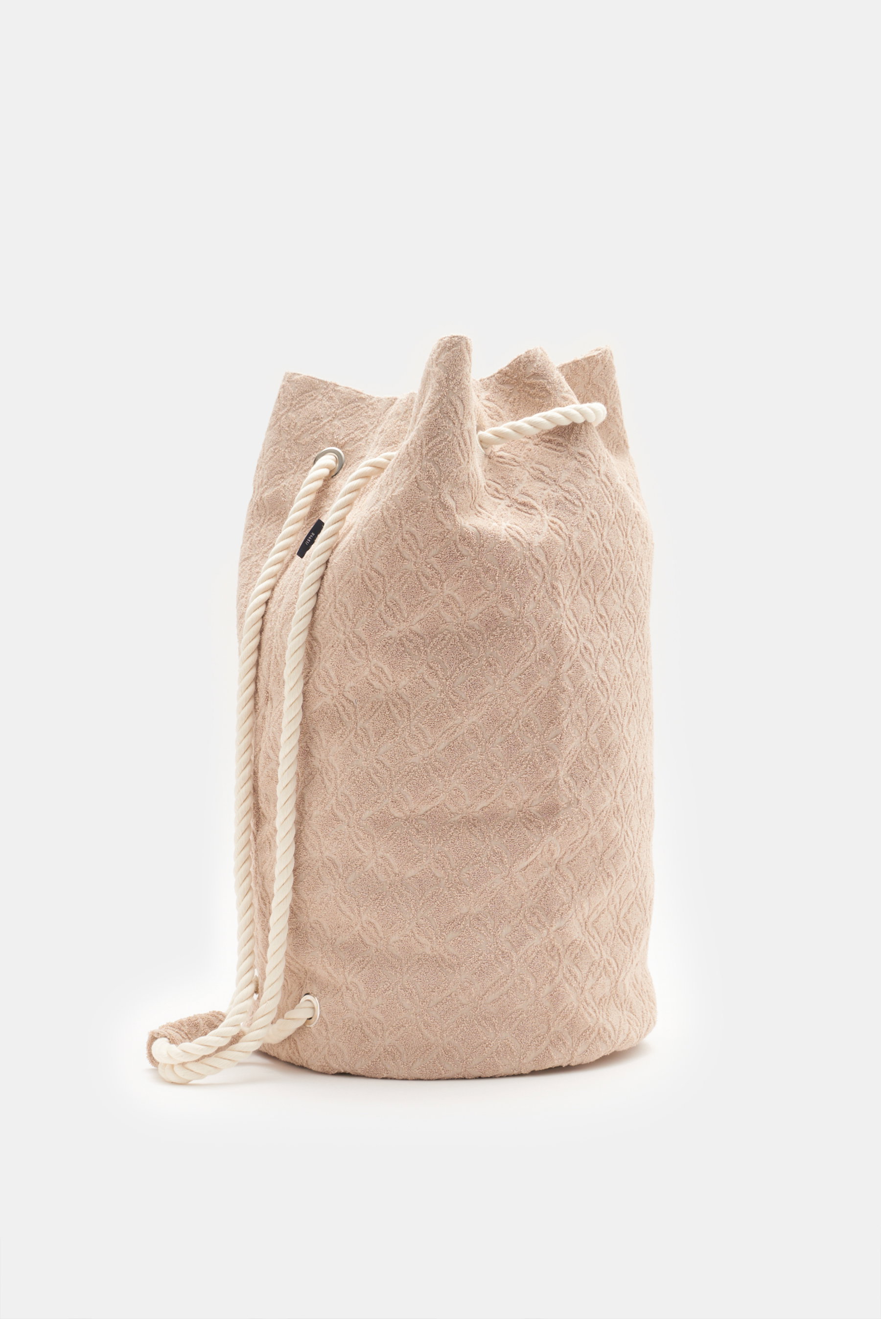 04651/ A trip in a bag Frottee-Seesack 'Terry Sac' beige