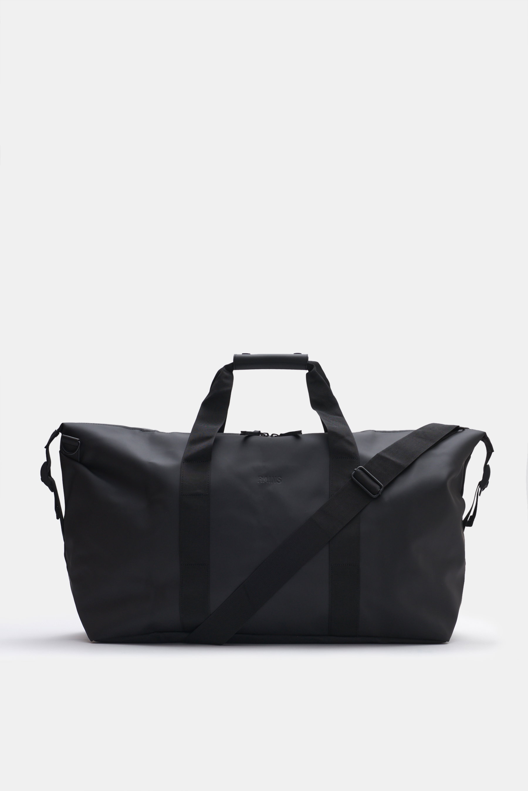 Rains Reisetasche 'Weekend Bag Large' schwarz