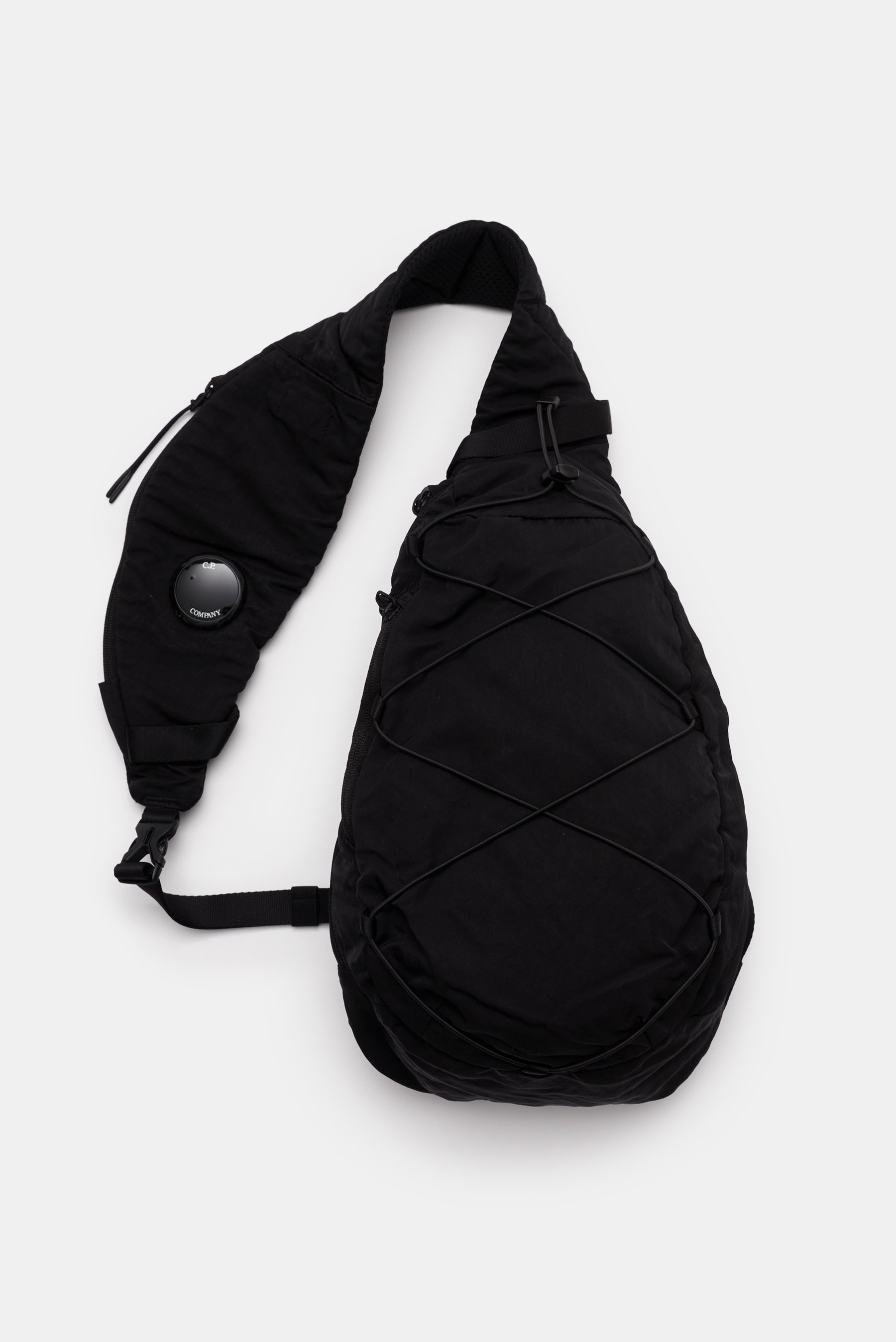 C.P. COMPANY Crossbody Rucksack schwarz