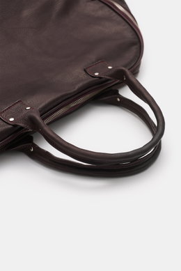 04651/ A trip in a bag Weekender '356 Bag Nubuck' bordeaux