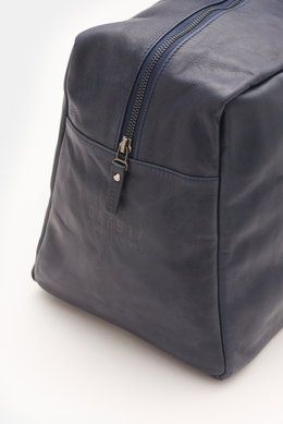 04651/ A trip in a bag Weekender 'Nubuck' navy