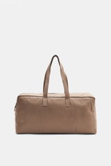 04651/ A trip in a bag Weekender 'Nubuck' taupe