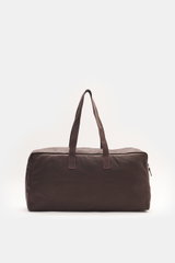 04651/ A trip in a bag Weekender 'Nubuck' bordeaux