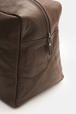 04651/ A trip in a bag Weekender 'Nubuck' braun