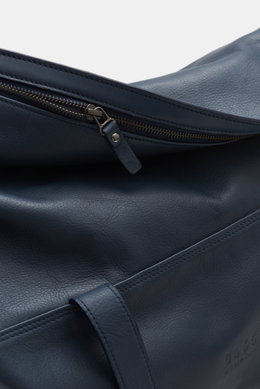 04651/ A trip in a bag Tasche 'Messenger Bag Nubuck' rauchblau