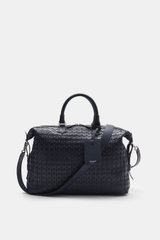 Serapian Briefcase 'Mosaico' dark navy