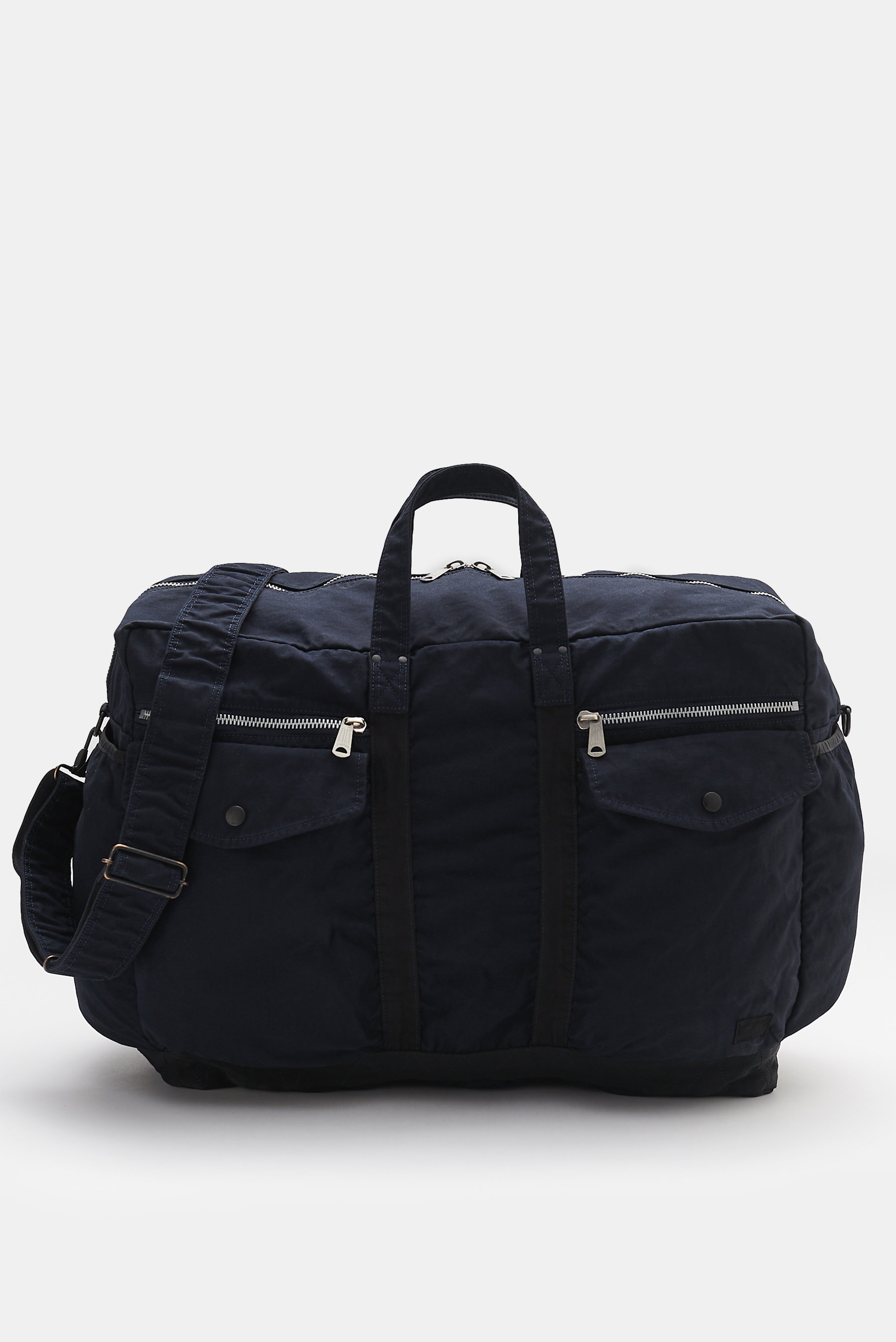 Porter-Yoshida & Co. Weekender 'Crag 2Way Boston Bag' navy