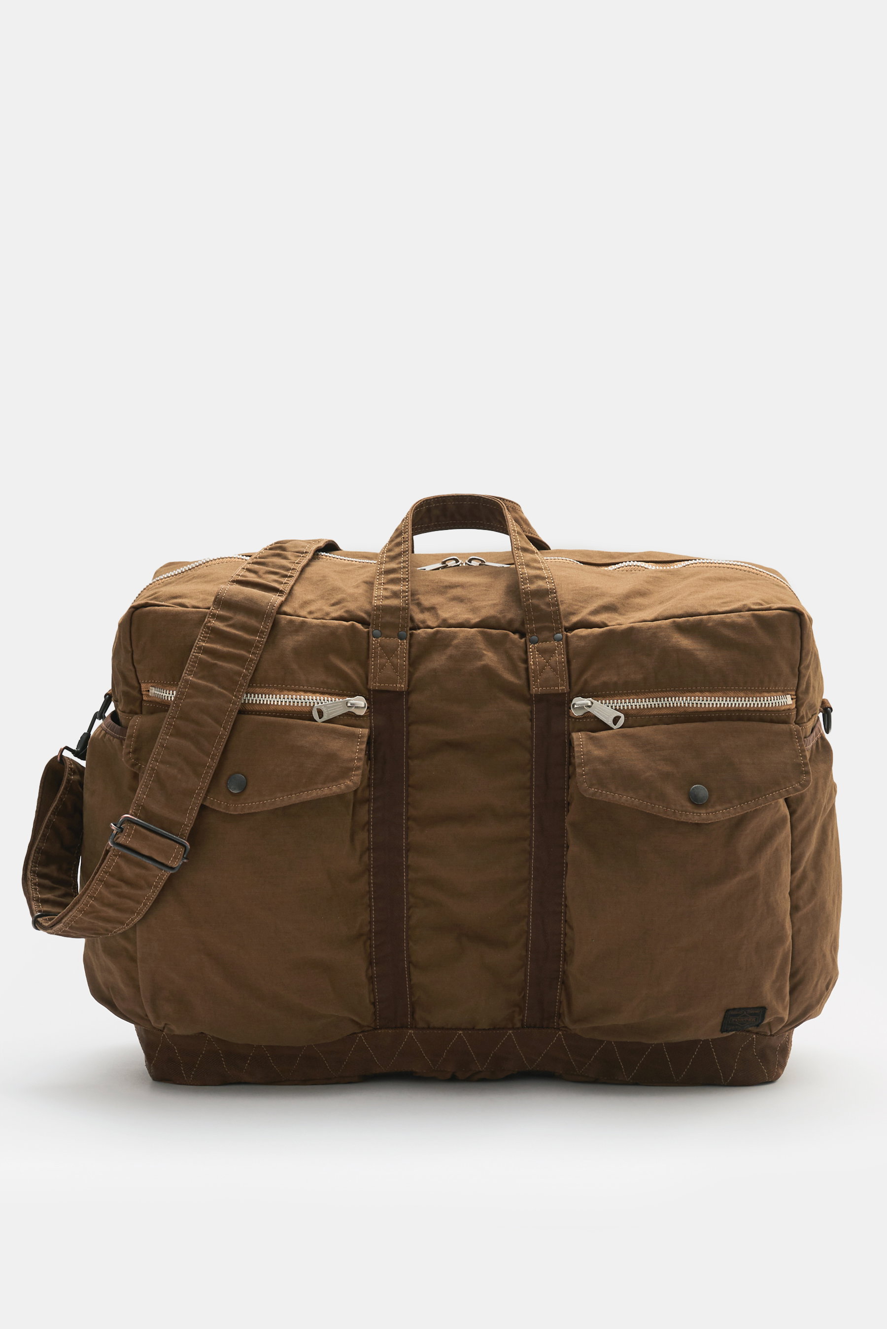 Porter-Yoshida & Co. Weekender 'Crag 2Way Boston Bag' braun