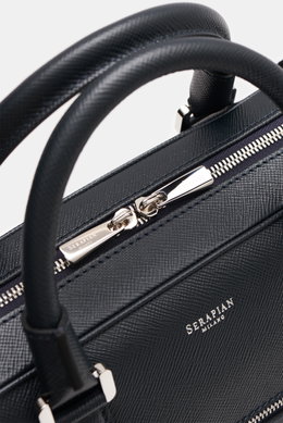 Serapian Aktentasche dark navy