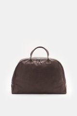 04651/ A trip in a bag Weekender '356 Bag Nubuck' dunkelbraun
