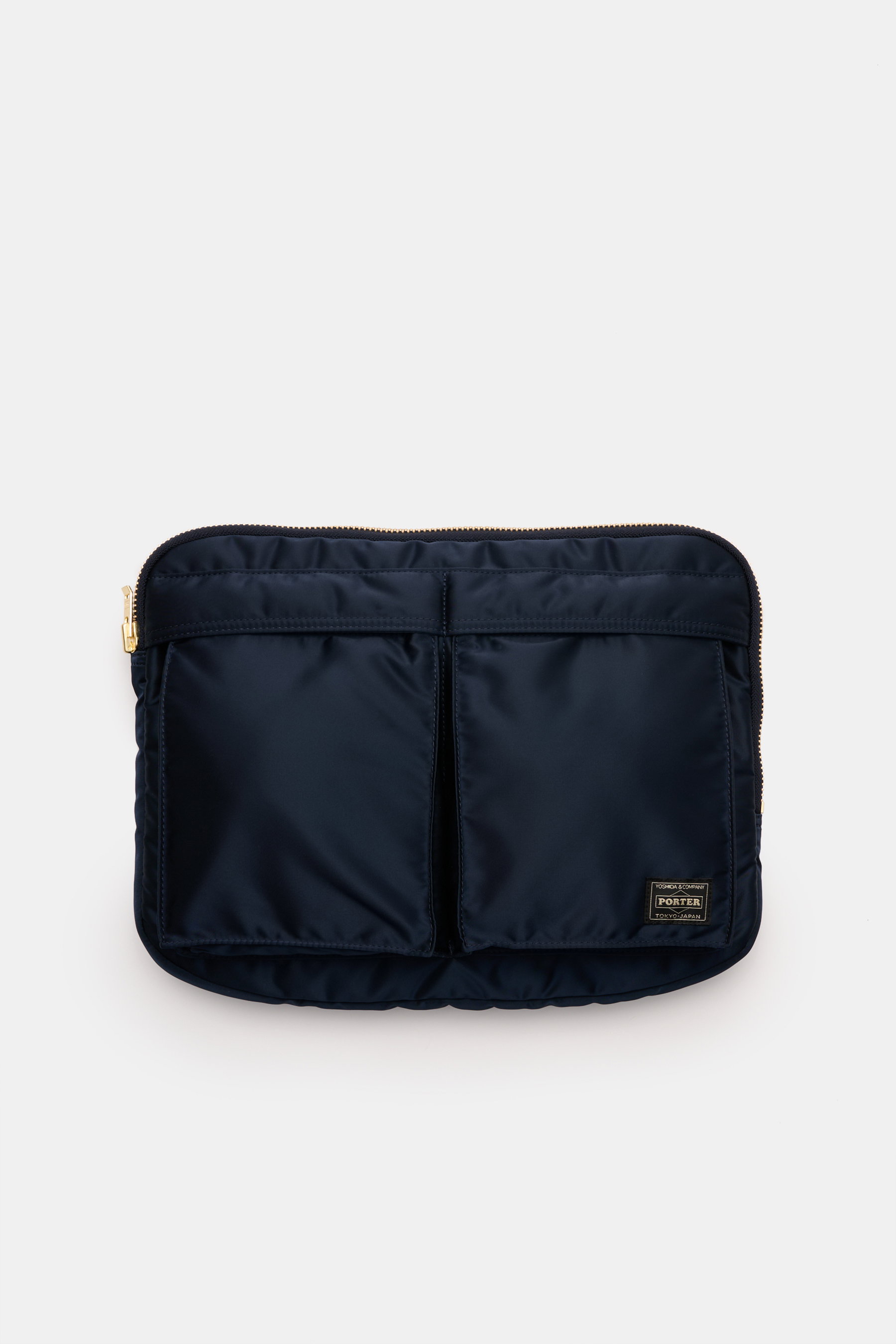 Porter-Yoshida & Co. Laptop Sleeve 'Tanker Document Case' navy