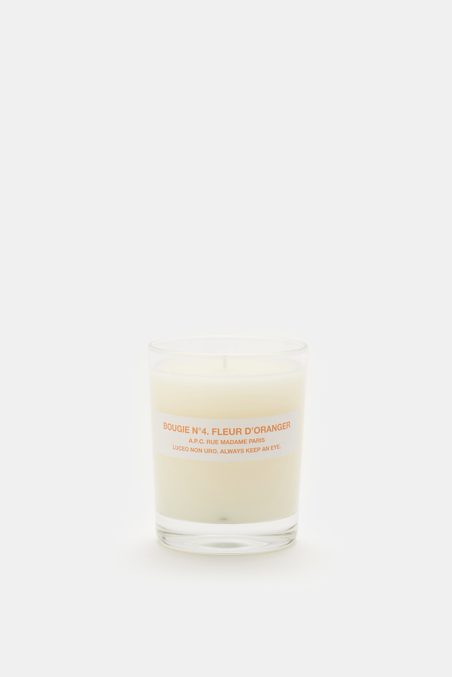 A.P.C. Duftkerze 'Bougie N°4. Fleur d'oranger' orange 150 g