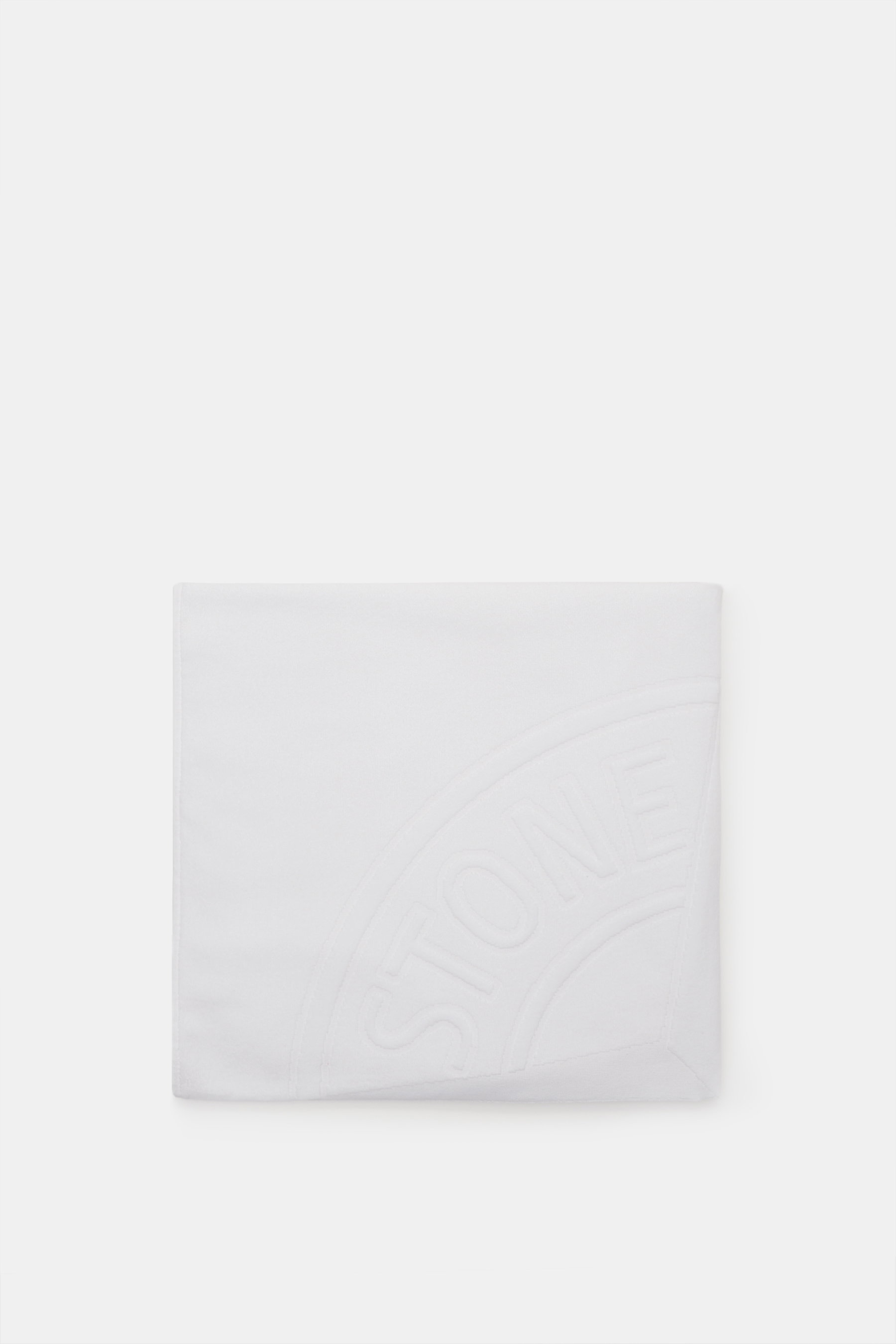 Stone Island Badetuch weiß
