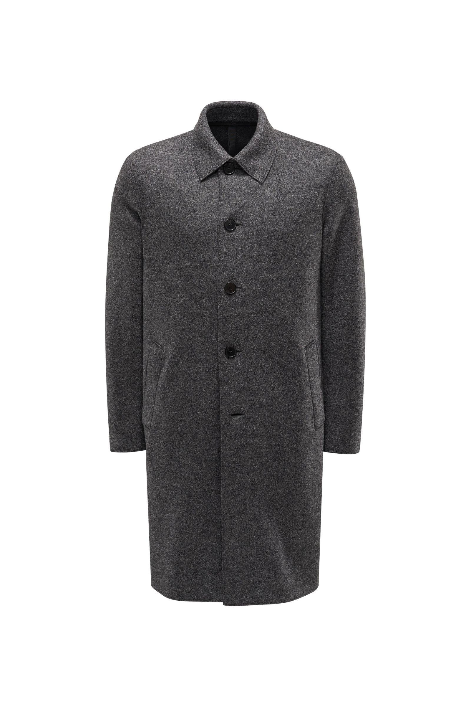Wool coat 'Mac Over' dark grey