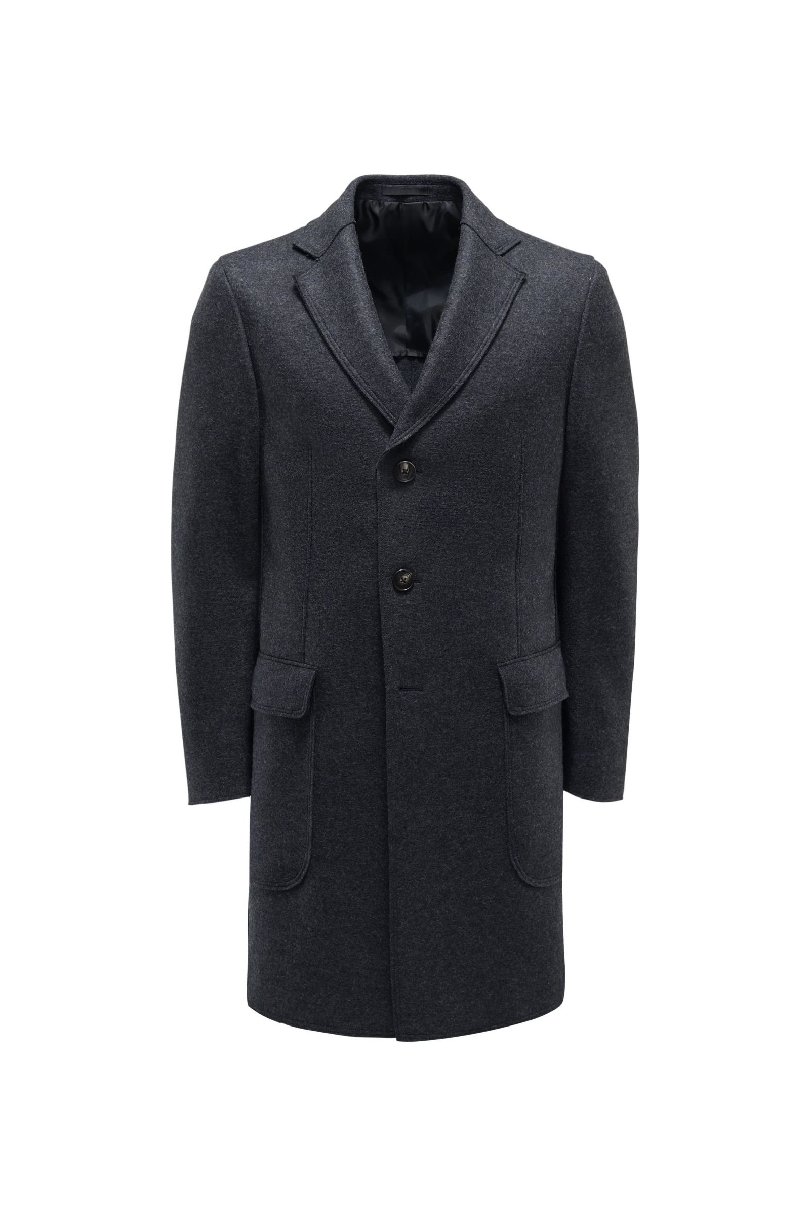 Wool coat dark grey