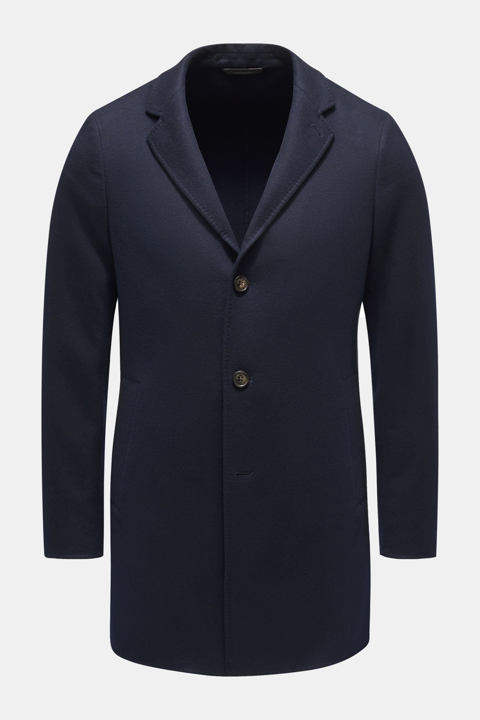 Cashmere short coat 'Short Coat' navy