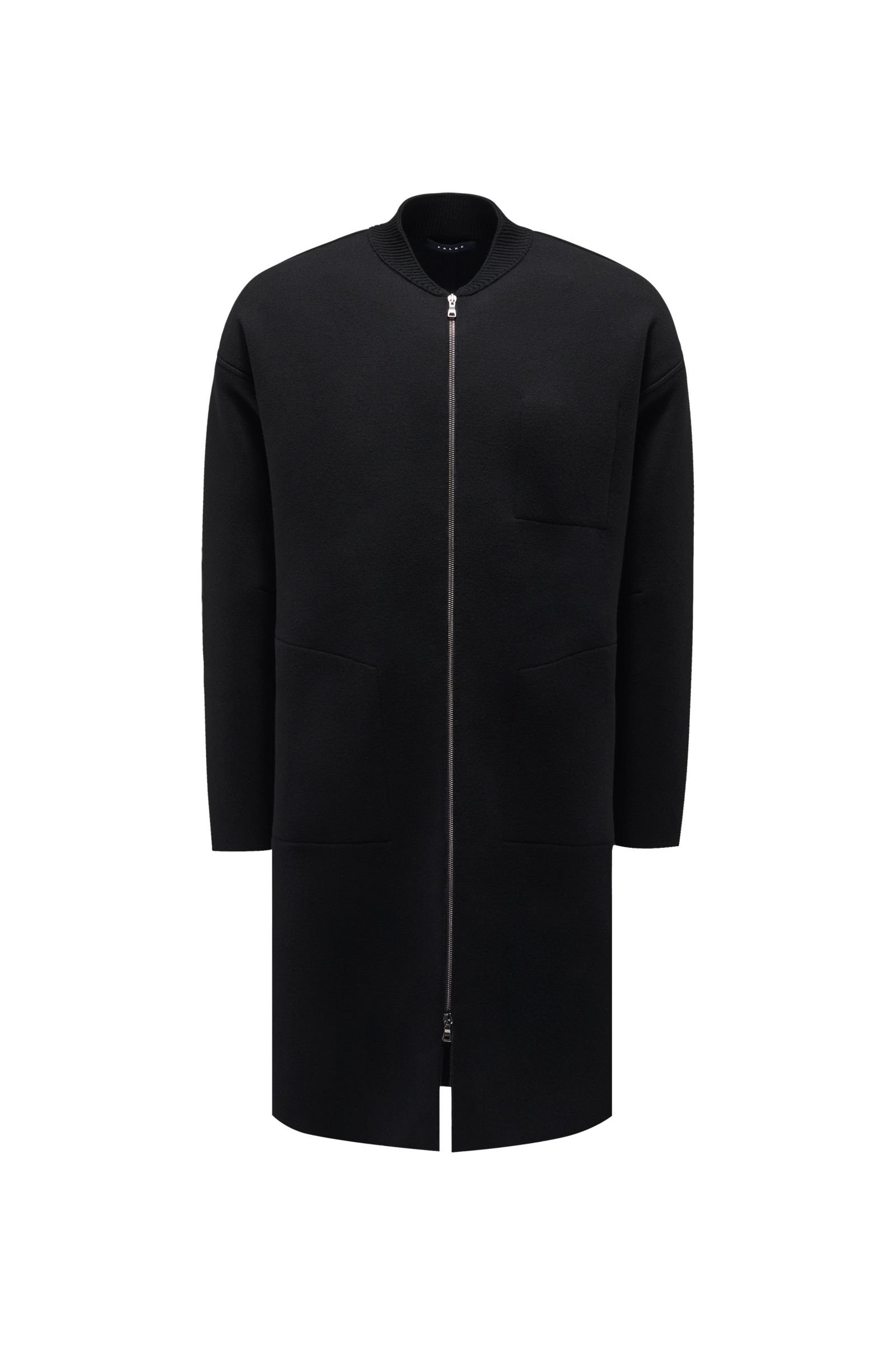 Jersey coat black
