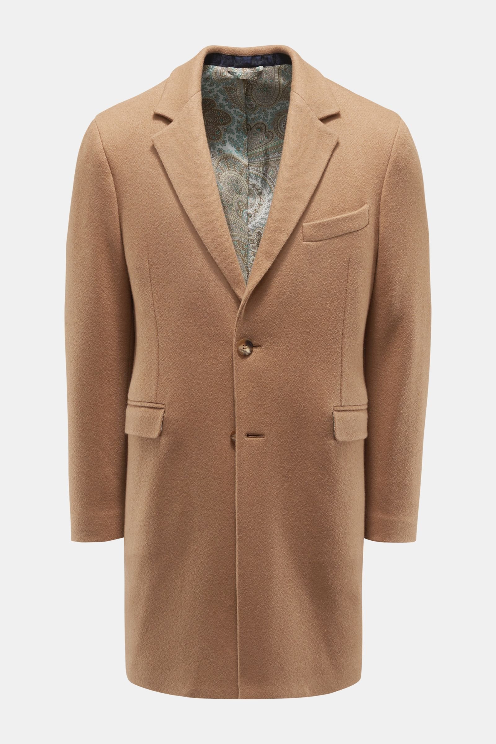 Jersey coat light brown